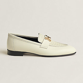 モカシン《パリ》 - ベージュ | Hermès - エルメス-公式サイト